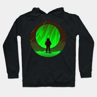 Space Astronaut Landscape Hoodie